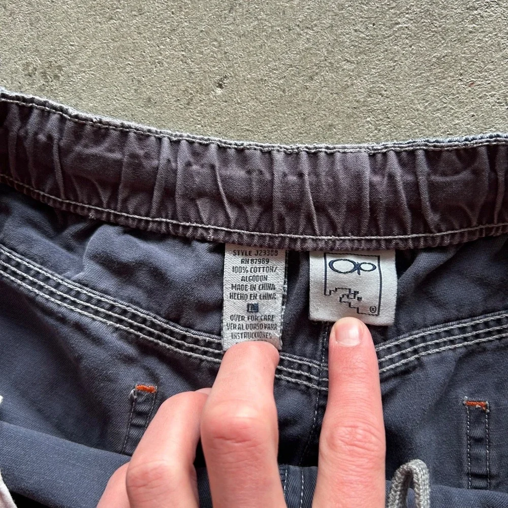 Vintage 90s Ocean Pacific Shorts Size‎ Large Navy Blue OP Surf Skate